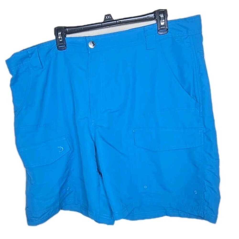 Reel Legends NWT Sandbar Men's Shorts Size 42 Blue UPF 50 Wicking Boating t72